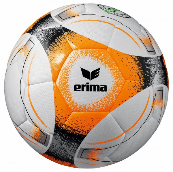 10 x ERIMA Hybrid Fußball 7190707 Lite 290 Gramm Größe 4 Kinder weiß/orange 
