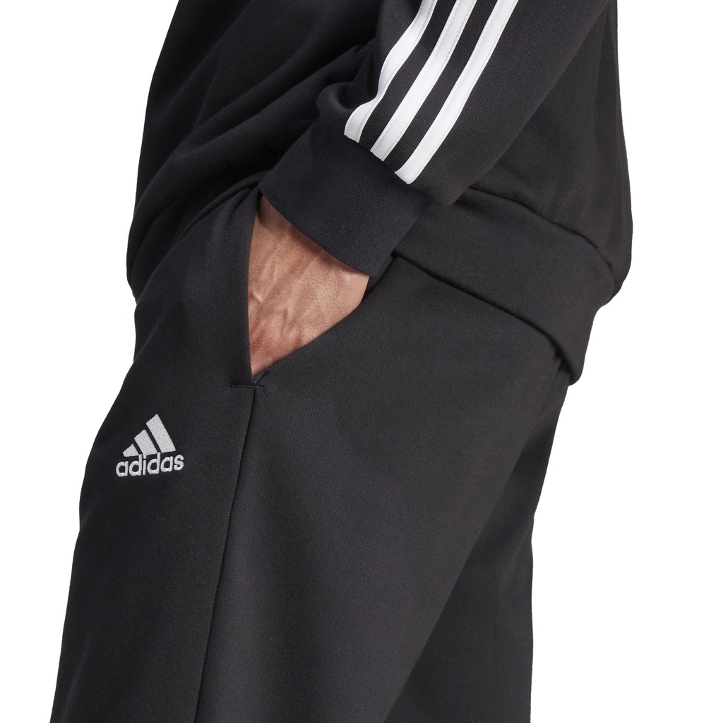 adidas basic 3-Streifen Trainingsanzug schwarz 