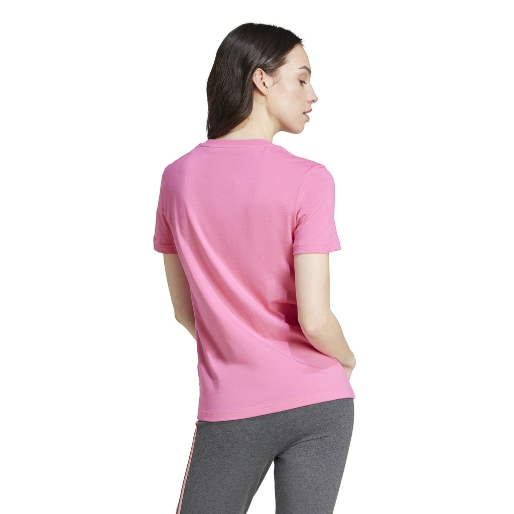 adidas Loungewear Essentials Slim Logo T-Shirt rosa Damen