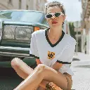 COPA Deutschland Retro Trikot 70er Jahre weiß