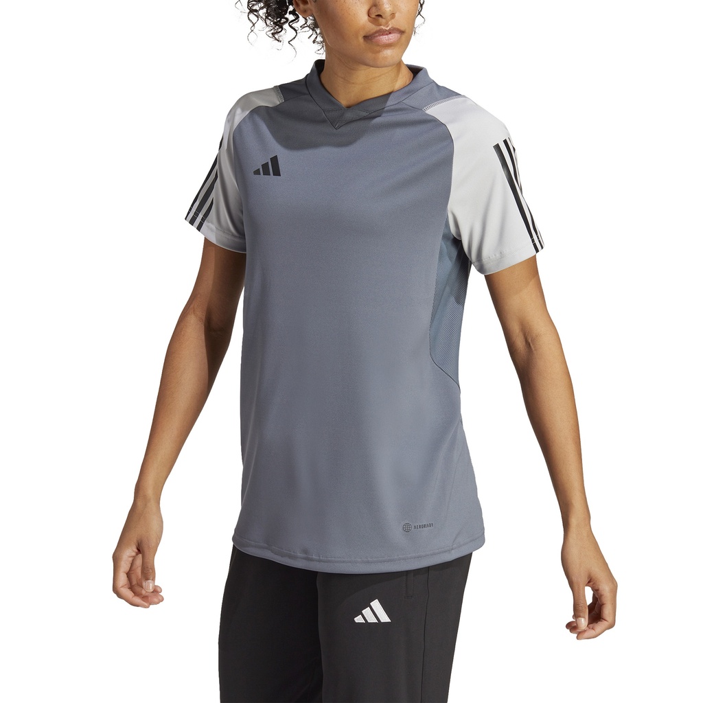 adidas Tiro 23 Competition Trikot grau Damen