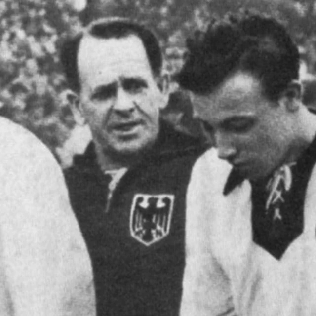 COPA Deutschland Retro Trainingsjacke schwarz