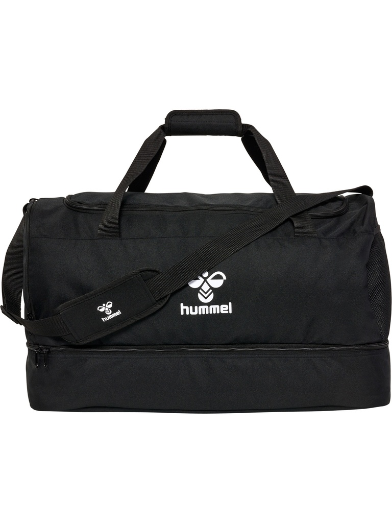 Hummel Core 2.0 Sporttasche mit Bodenfach schwarz