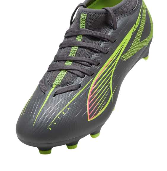 Puma Ultra 5 Match Fußballschuhe FG/AG grau Kinder