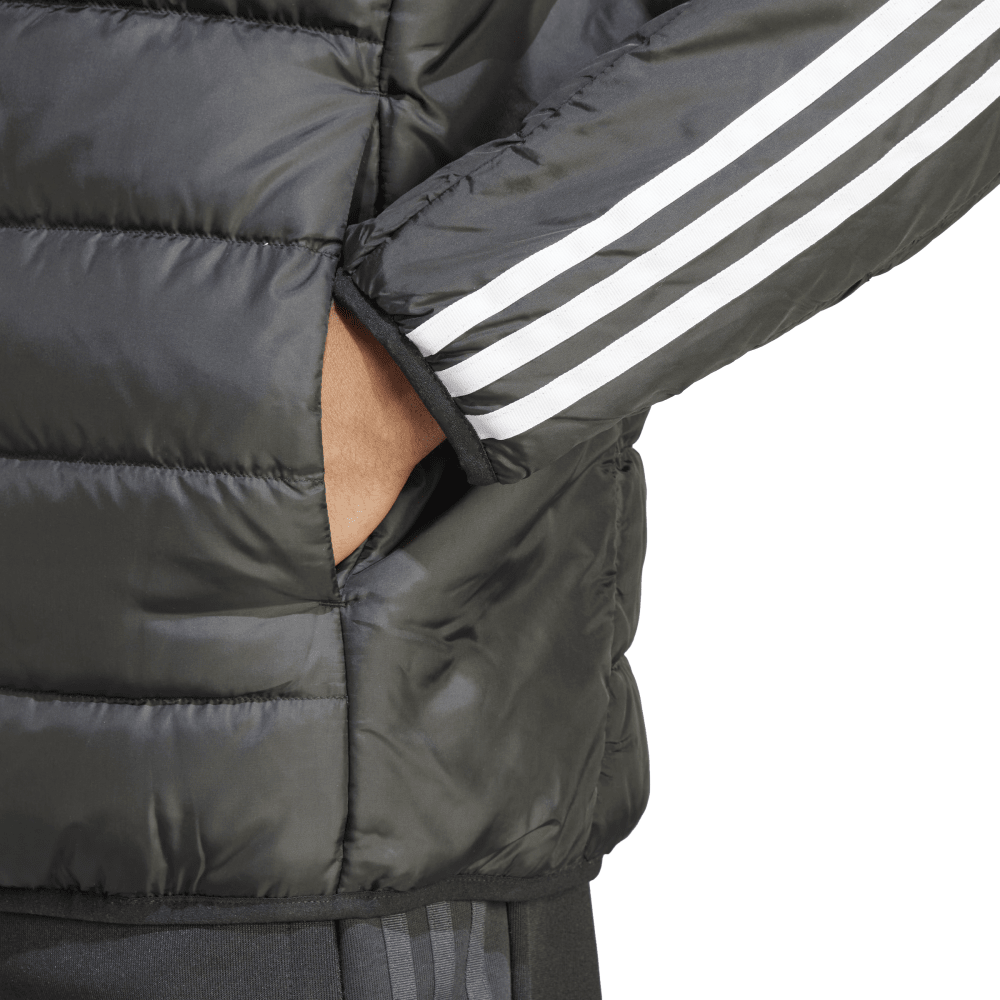 Adidas Essentials 3-Streifen Light Daunenjacke schwarz 
