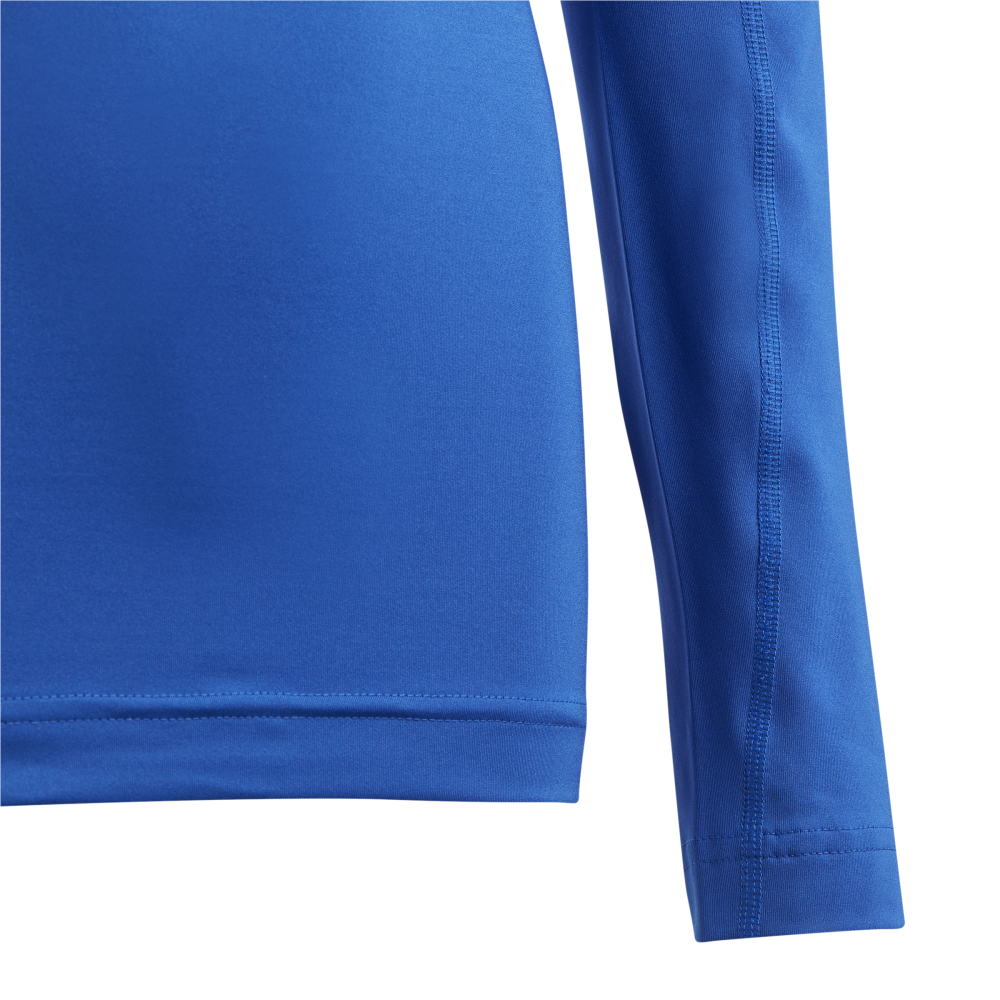 adidas Techfit Funktionsshirt Langarm blau Kinder