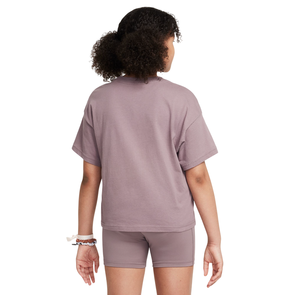 Nike Sportswear Grafik T-Shirt lila Kinder   