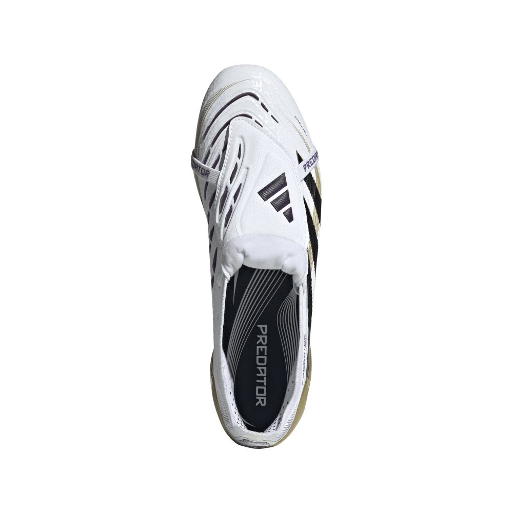 adidas Predator Elite Fold-Over Tongue FG Fußballschuhe weiß