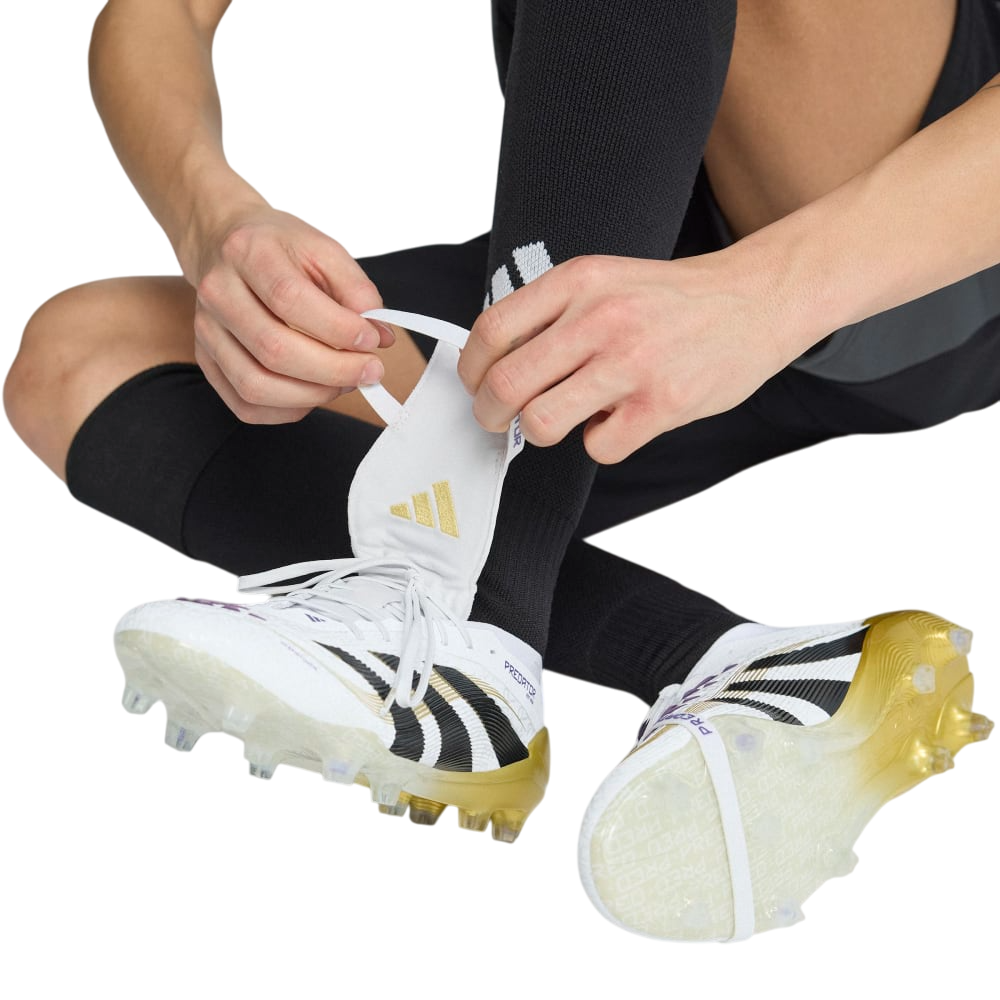 adidas Predator Elite Fold-Over Tongue FG Fußballschuhe weiß