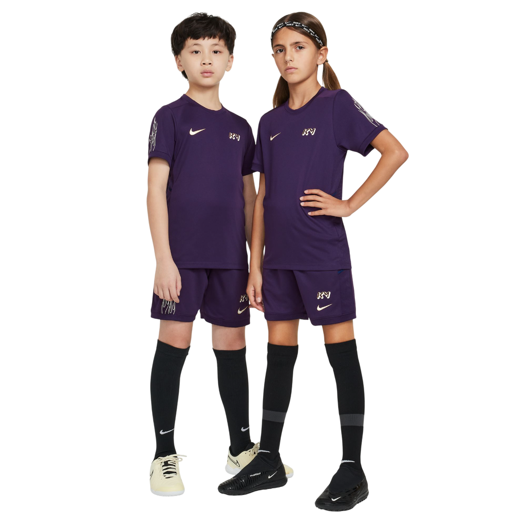 Nike Kylian Mbappé Academy Dri-FIT T-Shirt lila Kinder