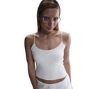 Nike Sportswear Chill Knit Enges Cami-Tanktop weiß Damen