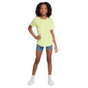 Nike One Tempo Dri-Fit Laufshirt gelb Kinder  