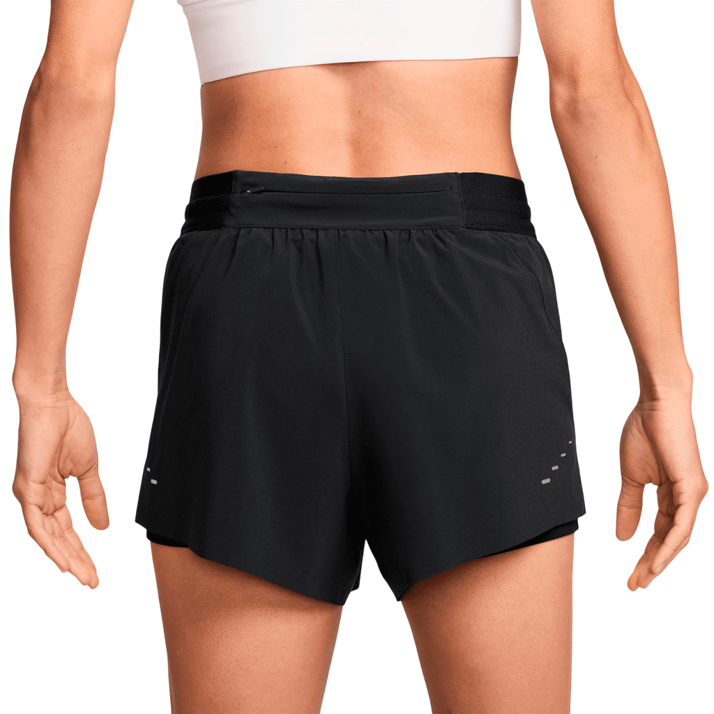 Nike Swift Dri-FIT 2-in-1-Laufshorts schwarz Damen
