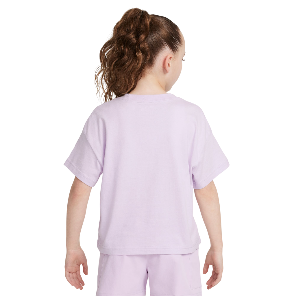 Nike Sportswear Grafik T-Shirt lila Kinder   