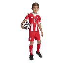 adidas FC Bayern München 25/26 Mini-Heimausrüstung rot Kinder  