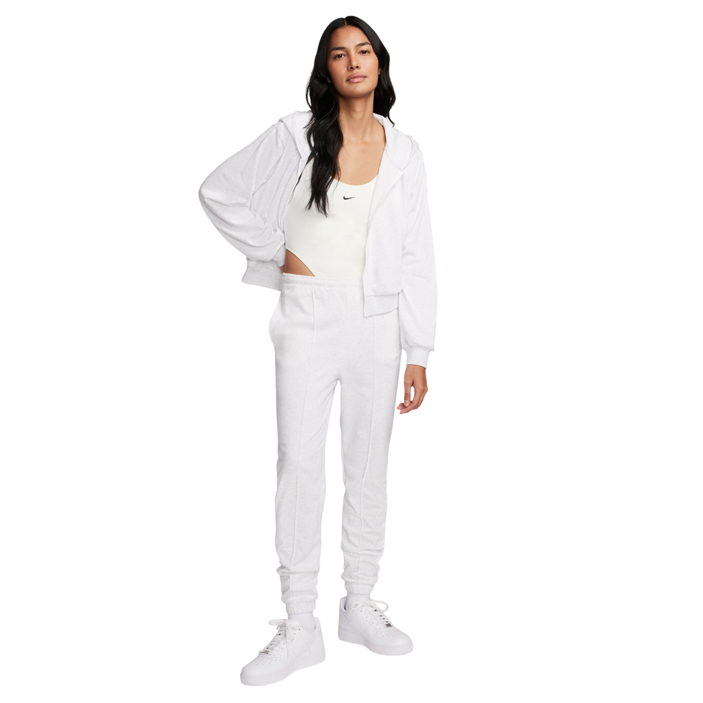 Nike Sportswear Chill Terry Jacke weiß Damen