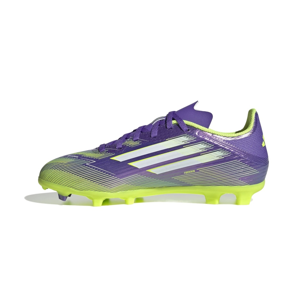 adidas F50 League Fußballschuhe FG/MG lila Kinder