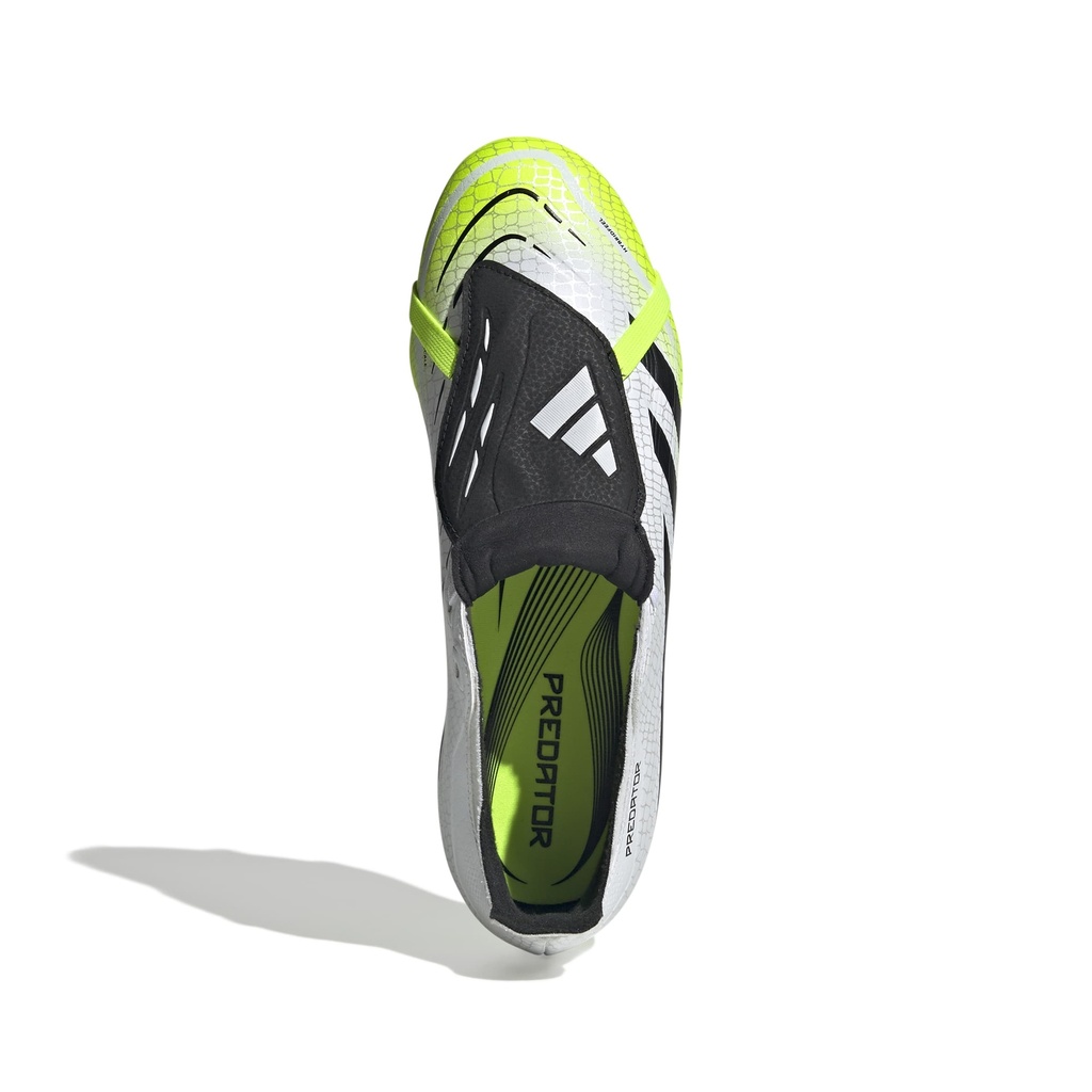 adidas Predator League Fold-Over Tongue Fußballschuhe MG weiß