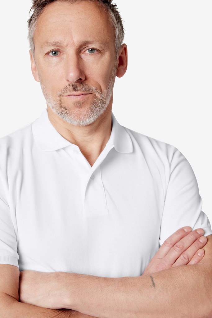 FHB Daniel Polo-Shirt weiß Herren