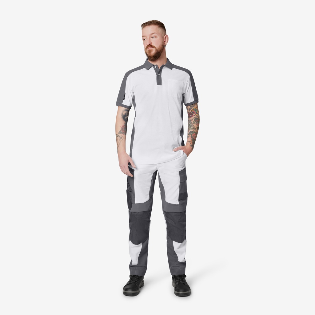 FHB Konrad Polo-Shirt weiß Herren