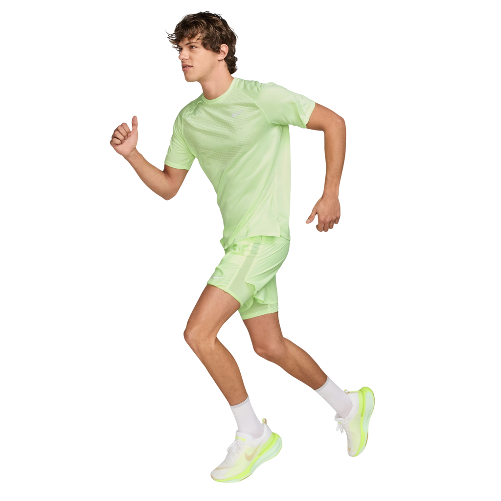 Nike Stride Dri-Fit ADV Laufshirt gelb