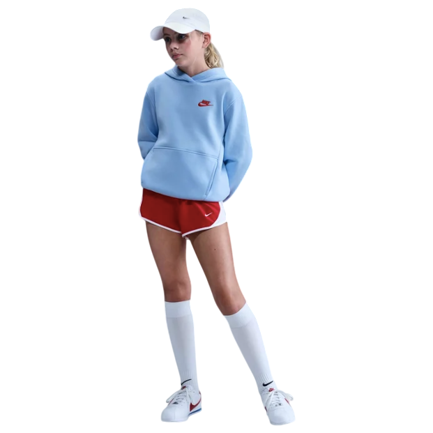 Nike Sportswear Club Fleece Kapuzenpullover blau Kinder 
