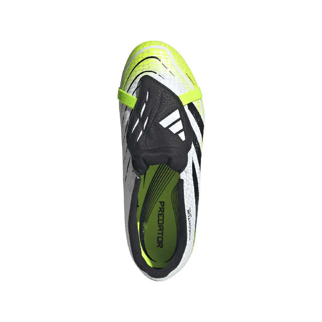 adidas Predator League Fold-Over Tongue Fußballschuhe MG weiß Kinder