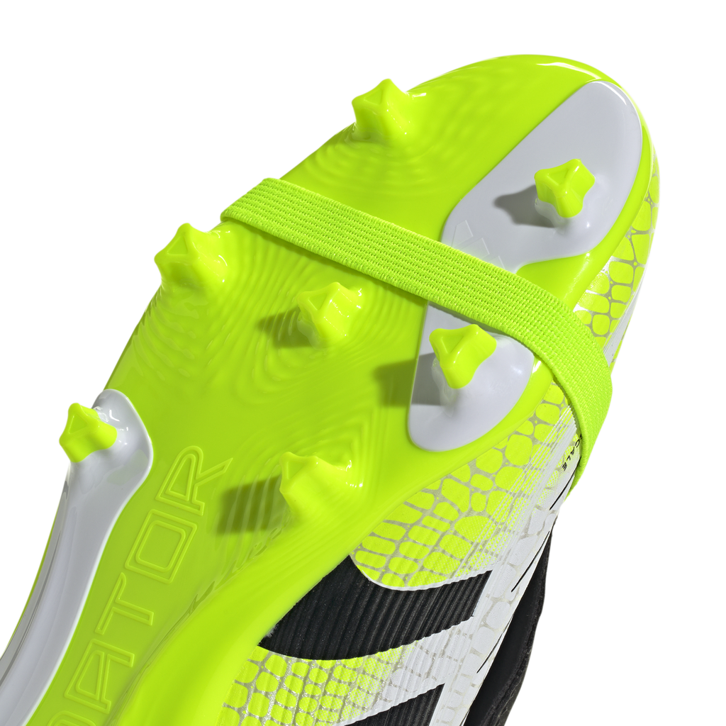 adidas Predator League Fold-Over Tongue Fußballschuhe MG weiß Kinder