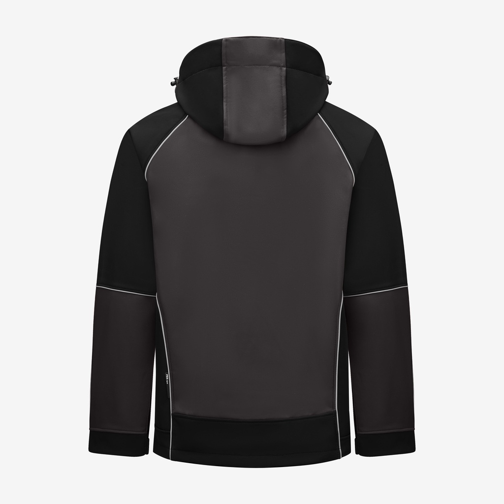 FHB Walter Softshelljacke grau Herren