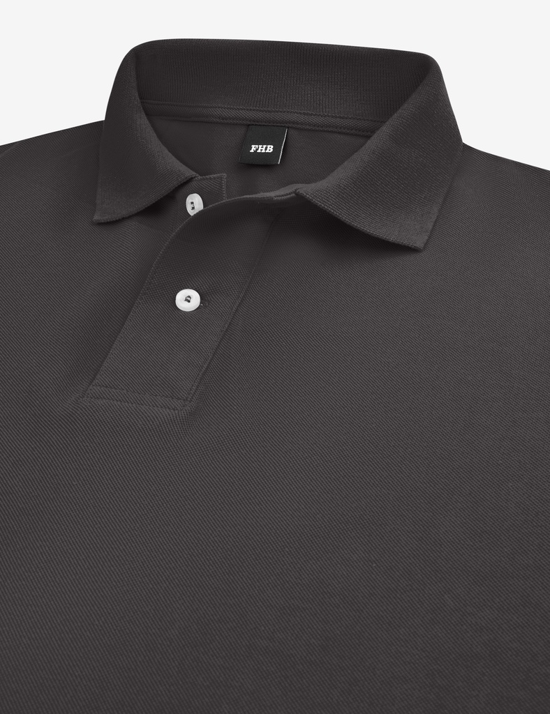 FHB Daniel Polo-Shirt grau Herren