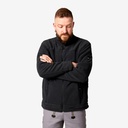 FHB Roman Fleece-Jacke grau Herren