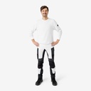 FHB PIET Sweatshirt unisex weiß