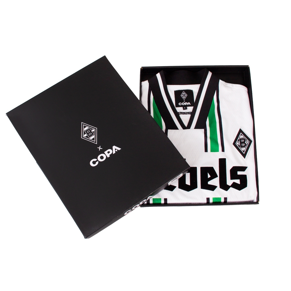 Copa Borussia Mönchengladbach 1996 - 97 Retro Trikot weiß 