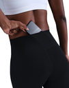 Nike One Capri-Leggings mit hohem Bund schwarz Damen