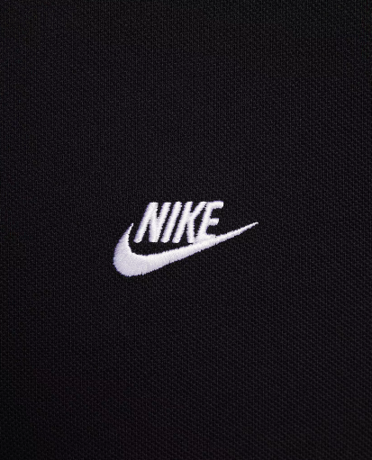 Nike Club Poloshirt schwarz