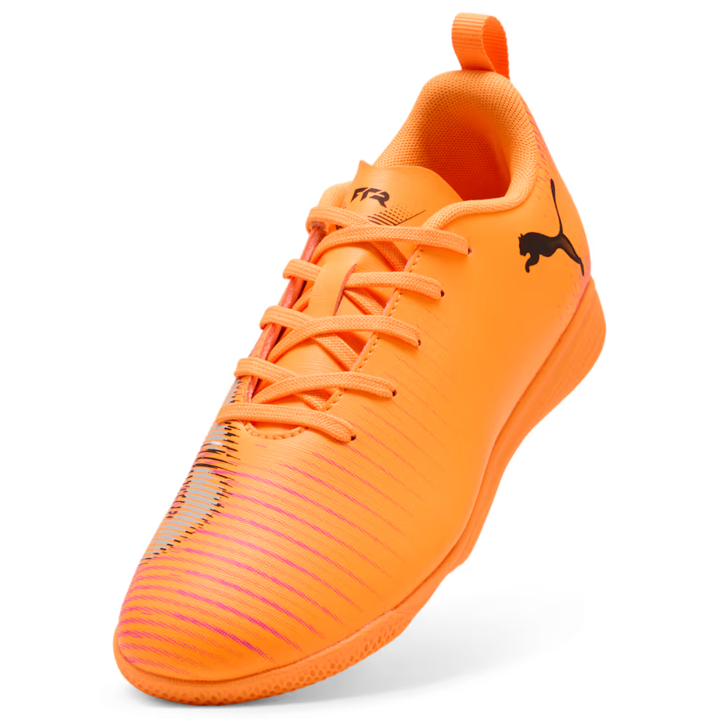 Puma Future 8 Play Futsalschuhe orange Kinder   