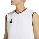 adidas Entrada 26 Trikot Ärmellos weiß 