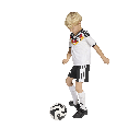 adidas Deutschland 26 Replica Heim-Set weiß Kinder 