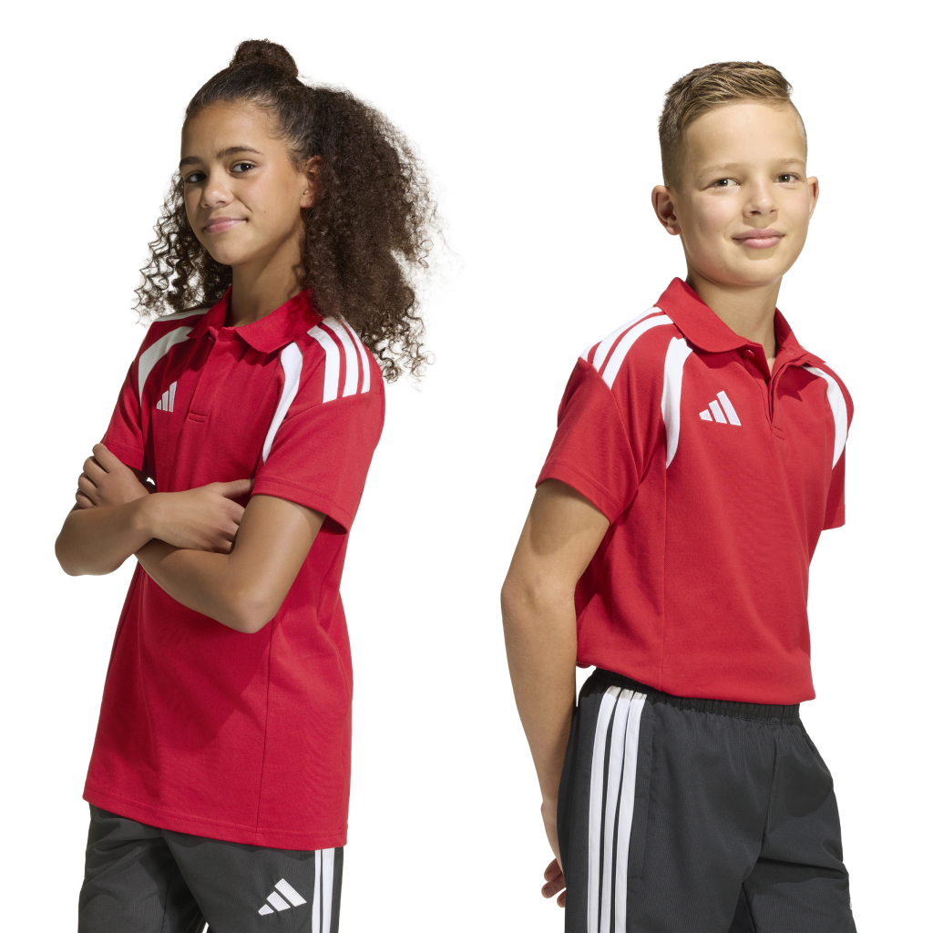 adidas Tiro 26 League Poloshirt rot Kinder