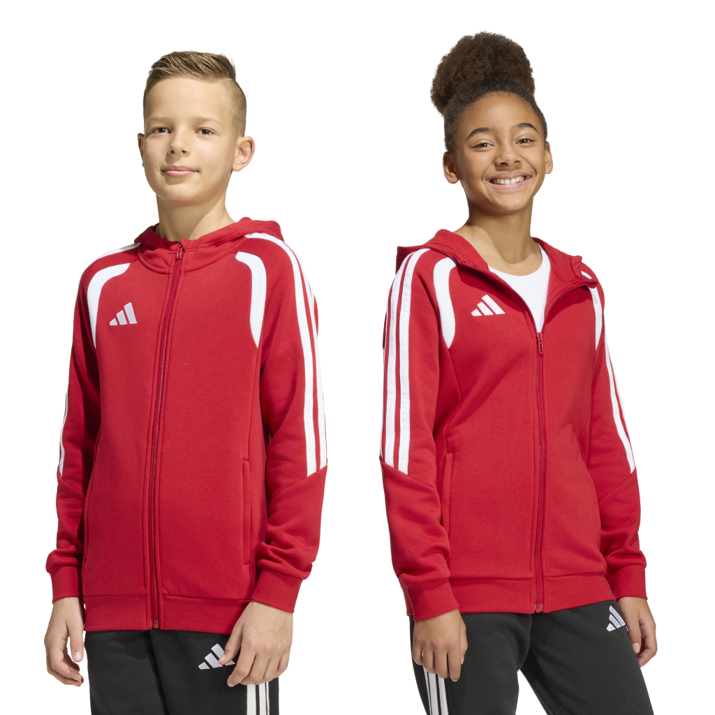 adidas Tiro 26 League Kapuzenjacke rot Kinder 