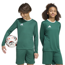 adidas Entrada 26 Trikot Langarm grün Kinder