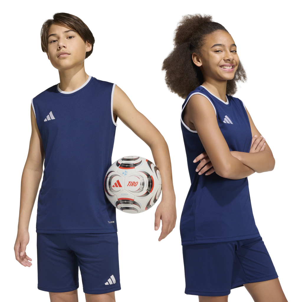 adidas Entrada 26 Trikot Ärmellos blau Kinder