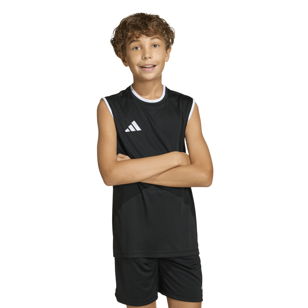 adidas Entrada 26 Trikot Ärmellos schwarz Kinder