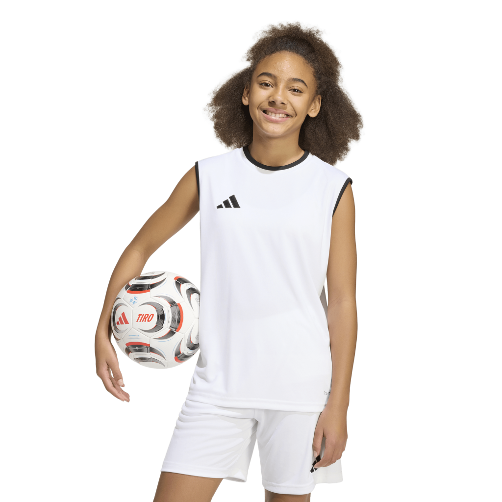 adidas Entrada 26 Trikot Ärmellos weiß Kinder