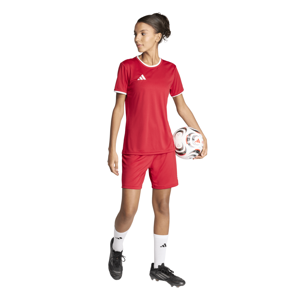 adidas Entrada 26 Shorts rot Damen 