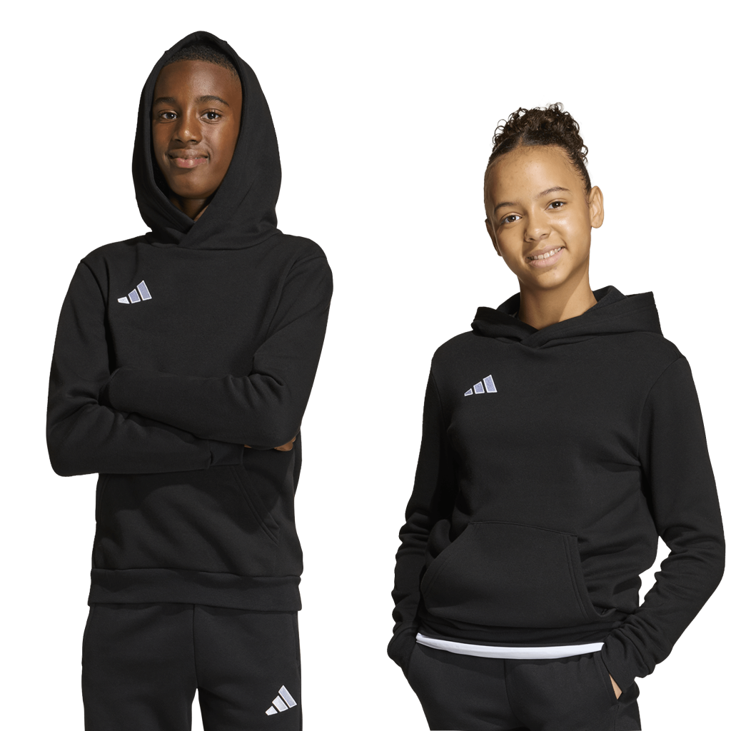  adidas Entrada 26 Kapuzenpullover schwarz Kinder