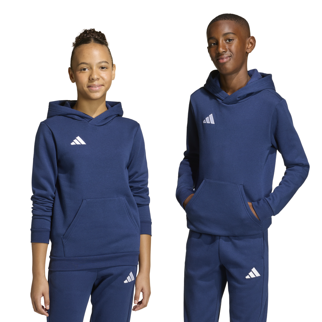  adidas Entrada 26 Kapuzenpullover blau Kinder