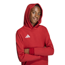  adidas Entrada 26 Kapuzenpullover rot Kinder