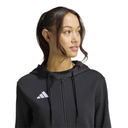 adidas Entrada 26 Fleece Kapuzenjacke schwarz Damen