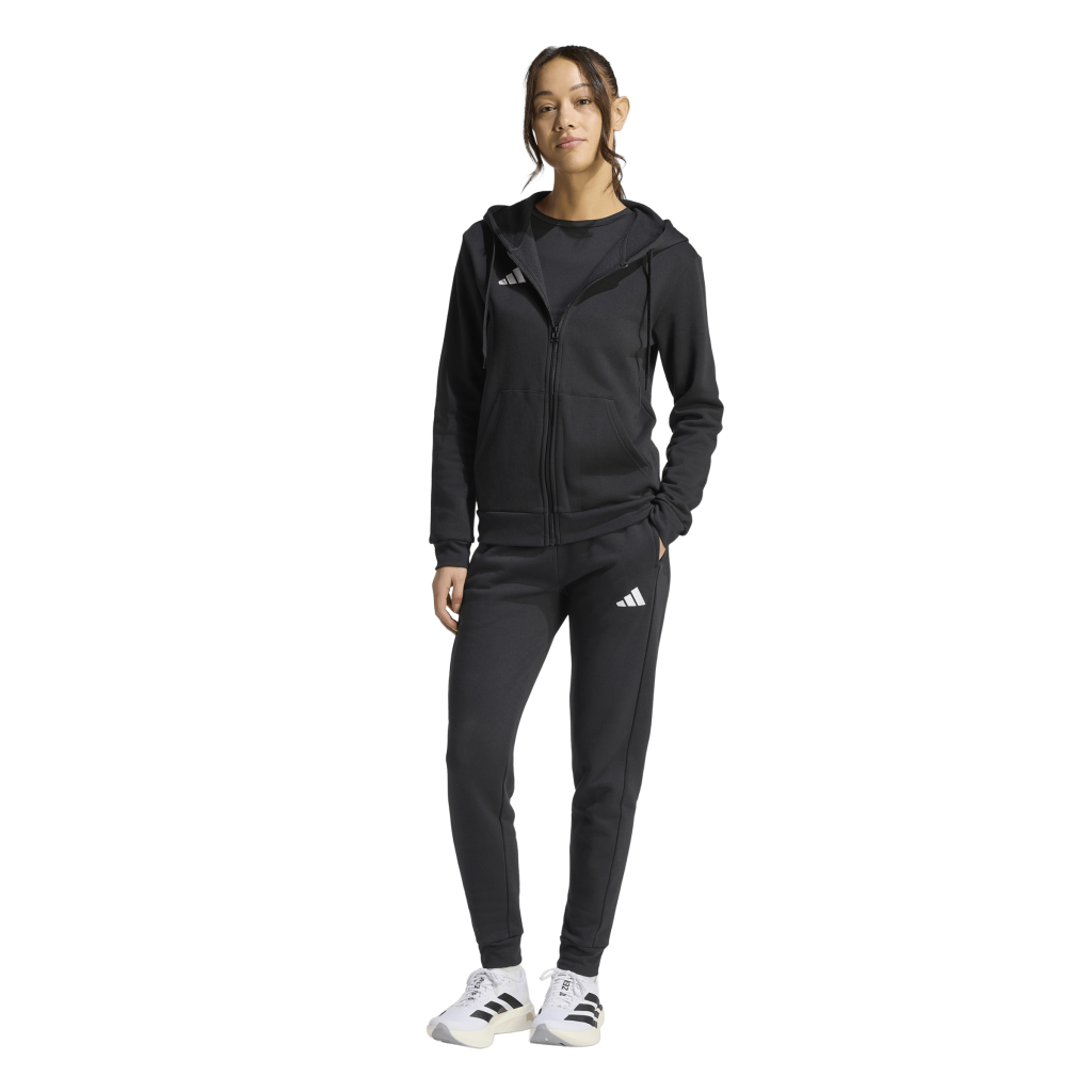 adidas Entrada 26 Fleece Kapuzenjacke schwarz Damen